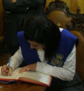 Foto del artículo «Beatriz Miranda Verdú, Alumna Benemérita 2009»