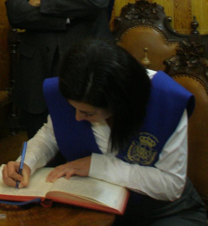 Foto del artículo «Beatriz Miranda Verdú, Alumna Benemérita 2009»