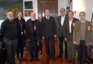 Foto 1 de 2 del artículo «El ministro de Educación se reúne con la Asociación para la Defensa del patrimonio de los…»