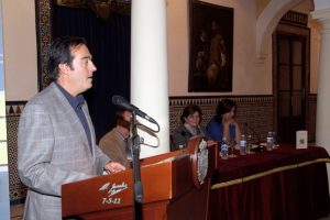 Foto 1 de 5 del artículo «Presentación de un libro de poemas de Alonso Santiago en el Instituto Aguilar y Eslava»