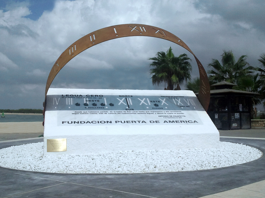 Foto 1 de 5 del artículo «Inauguración del monumento -Reloj Ecuatorial- de la Fundación Puerta de América»