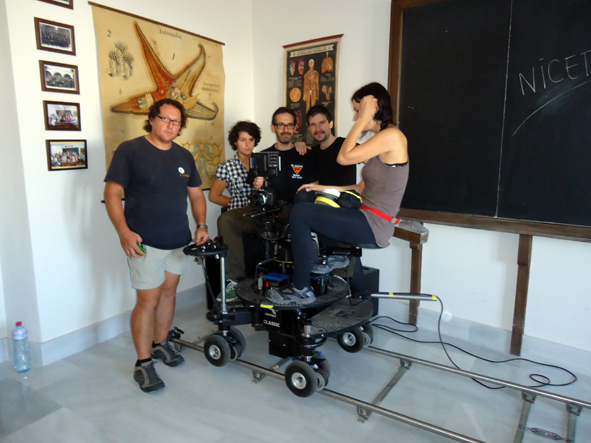 Foto 4 de 5 del artículo «Finaliza en el Museo Aguilar y Eslava el rodaje del documental sobre Alcalá -Zamora»