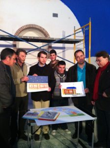 Foto 1 de 3 del artículo «Alumnado del Aguilar y Eslava realizará la decoración de un mitreo en el Museo…»