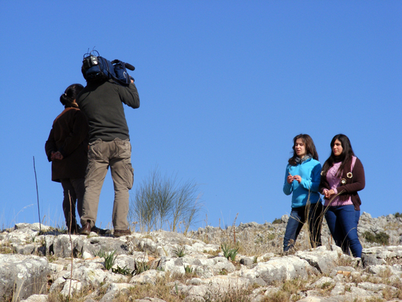 Foto 5 de 13 del artículo «Estudiantes del Aguilar y Eslava intervienen en un reportaje de Canal Sur sobre el…»