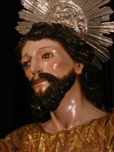 Foto 1 de 2 del artículo «Restaurada la imagen de San Lucas de Sanlúcar de Barrameda»