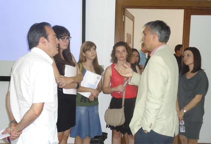 Foto 3 de 4 del artículo «Presentado el proyecto sobre el Museo Aguilar y Eslava del Máster de Museología de la…»