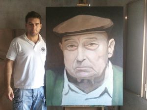 Foto del artículo «El joven egabrense Ismael Moral, seleccionado para un curso internacional de pintura»