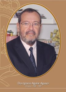 Retrato de Ignacio Aguilar Aguayo