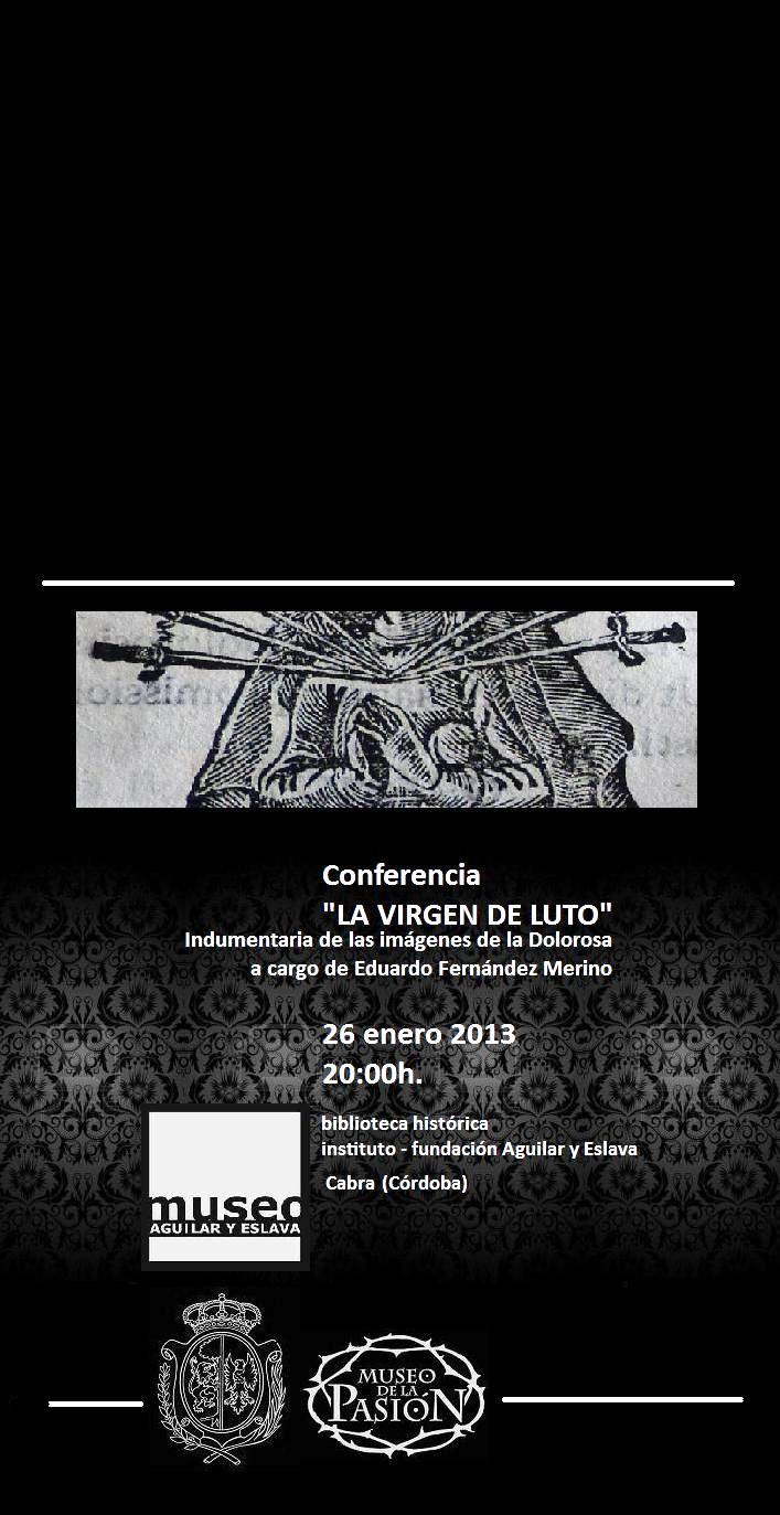 Foto del artículo «Conferencia sobre el luto en la corte de los Austrias y su influencia en la indumentaria…»