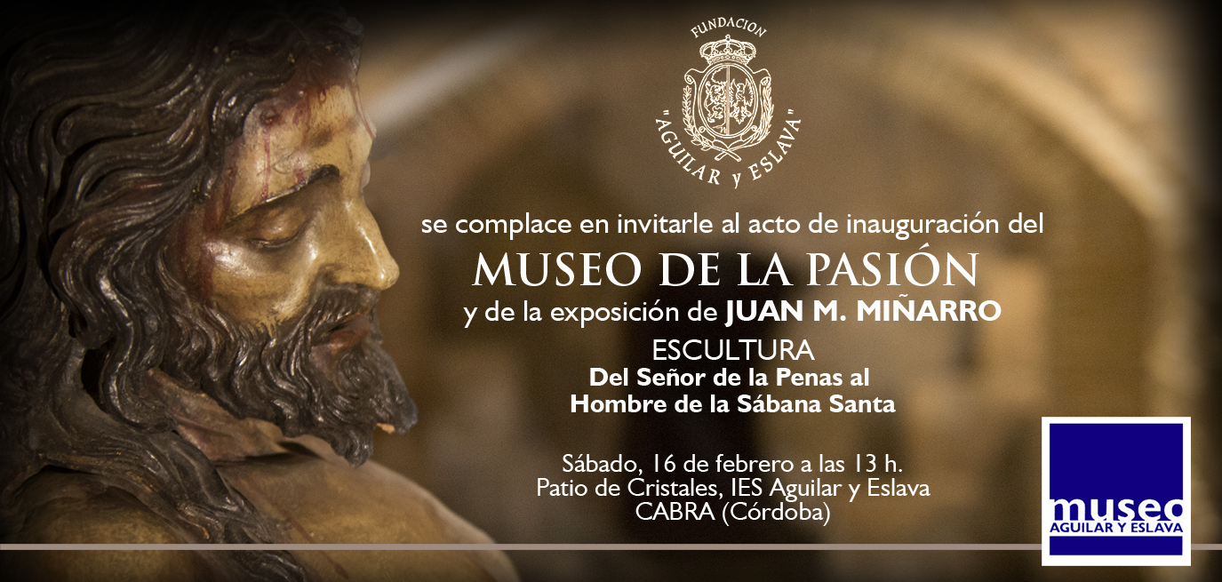 Foto 2 de 2 del artículo «Próxima inauguración del Museo de la Pasión y de la exposición «Escultura» de Juan Manuel…»