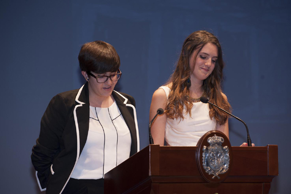 Foto 5 de 8 del artículo «Acto de graduación 2013 del alumnado del IES Aguilar y Eslava»