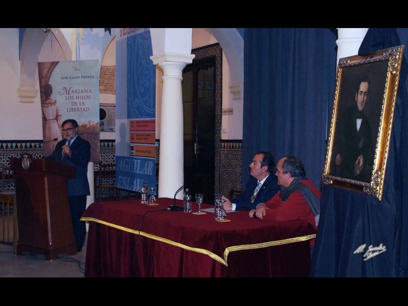 Foto 4 de 5 del artículo «Se presenta la novela de José Calvo Poyato sobre Mariana de Pineda»