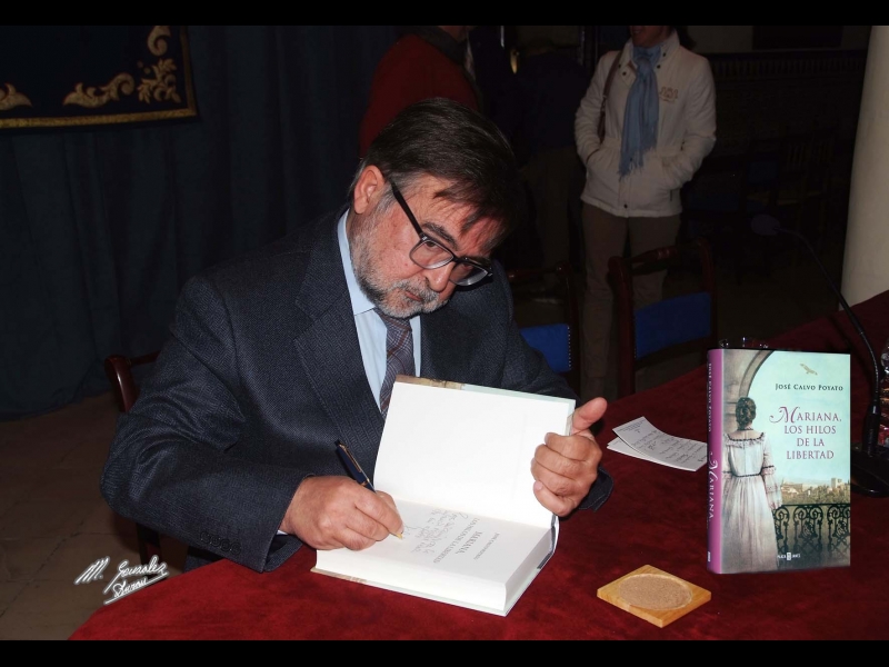 Foto 5 de 5 del artículo «Se presenta la novela de José Calvo Poyato sobre Mariana de Pineda»