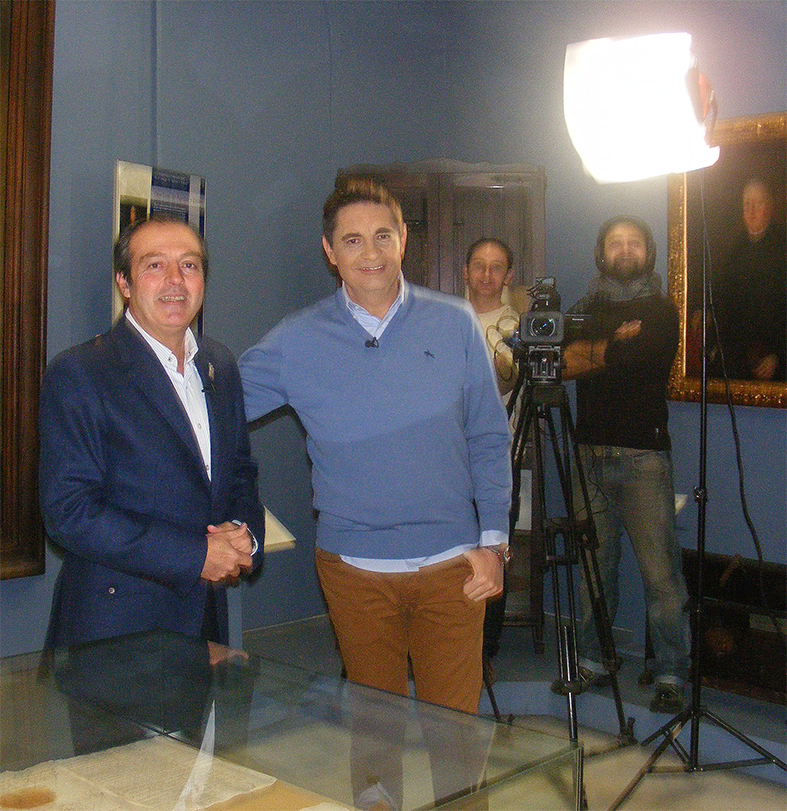 Foto 1 de 4 del artículo «El Museo Aguilar y Eslava en «Este es mi pueblo» de Canal Sur TV»