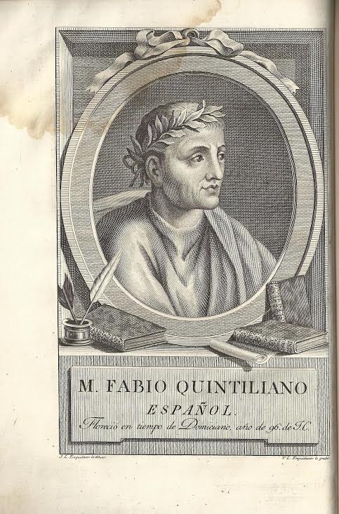 Foto 1 de 3 del artículo ««Instituciones oratorias del célebre español M. Fabio Quintiliano» (1799)»