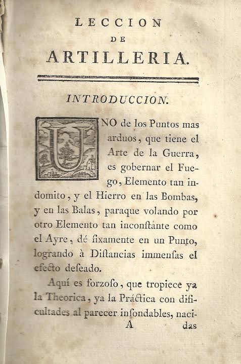 Foto 3 de 3 del artículo ««Leccion de Artillería para el uso de la classe» (1764)»