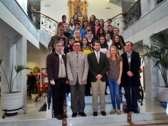 Foto 1 de 4 del artículo «Visita de alumnado de Manchester al IES Aguilar y Eslava»