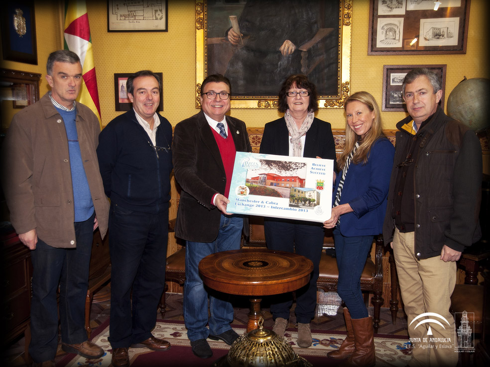 Foto 2 de 4 del artículo «Visita de alumnado de Manchester al IES Aguilar y Eslava»