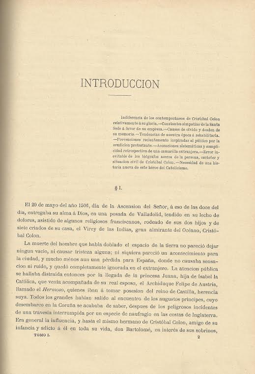 Foto 3 de 3 del artículo ««Cristóbal Colón. Historia de su vida y viajes» (1892)»