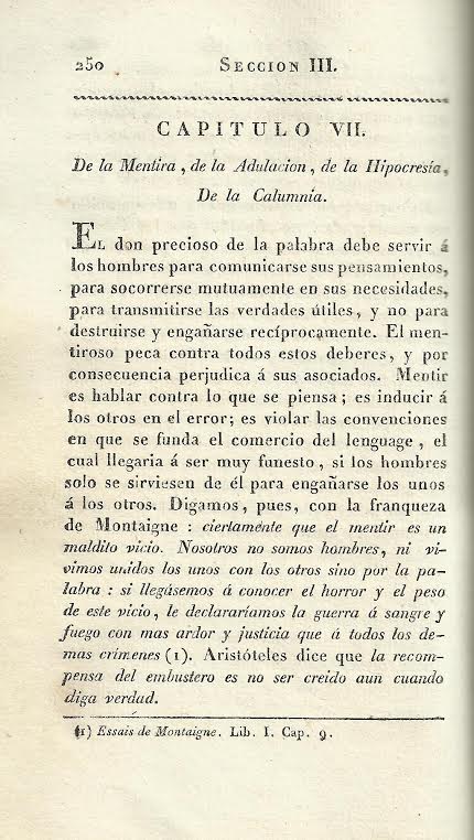Foto 3 de 3 del artículo ««La moral universal o los Deberes del Hombre fundados en su naturaleza» (1819)»