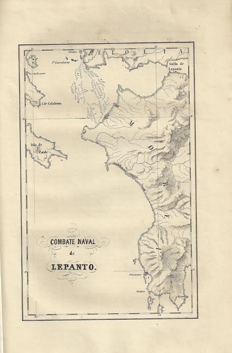 Foto 1 de 3 del artículo ««Historia del combate naval de Lepanto, y juicio de la importancia y consecuencias de…»