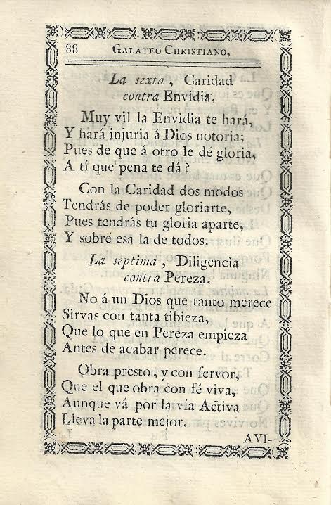 Foto 3 de 3 del artículo ««Galateo christiano, moral y sagrado» (1769)»