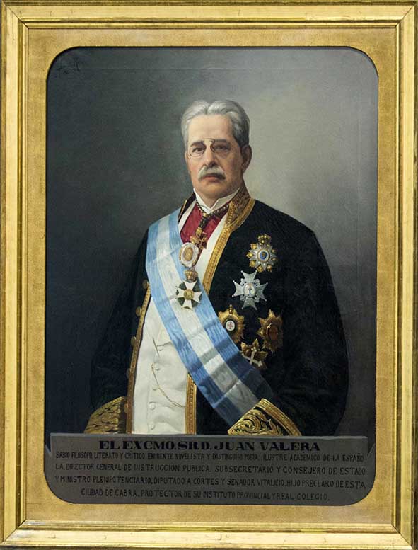 Foto del artículo «Retrato de D. Juan Valera y Alcalá-Galiano»