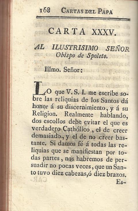 Foto 3 de 3 del artículo ««Cartas importantes del Papa Clemente XIV» (1780)»