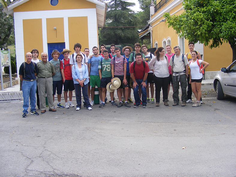 Foto 2 de 3 del artículo «El Instituto Aguilar y Eslava participa en la 8ª semana de los Geoparques Europeos»