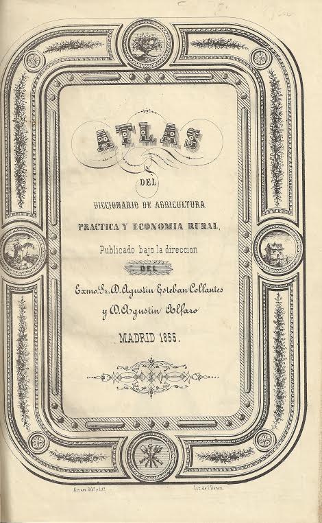 Foto 2 de 3 del artículo ««Atlas del diccionario de agricultura, practica y economia rural» (1855)»