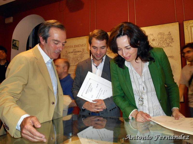 Foto 2 de 4 del artículo «Inauguración de la Exposición «Lozano Sidro y Pepita Jiménez» en el Museo Aguilar y Eslava»