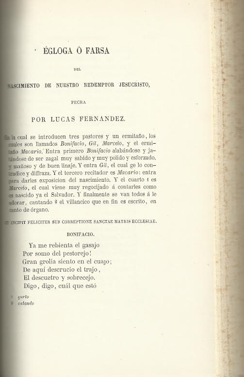 Foto 3 de 3 del artículo ««Farsas y églogas al modo y estilo pastoril y castellano» (1867)»
