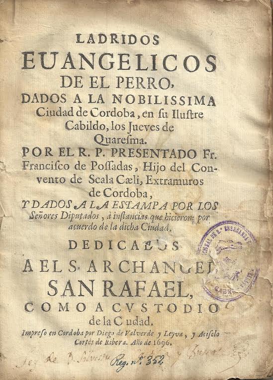 Foto 2 de 3 del artículo ««Ladridos evangelicos de el perro» (1696)»