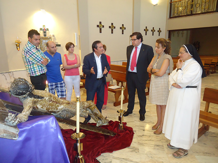 Foto 2 de 4 del artículo «La Fundación Aguilar y Eslava participará en la recuperación del Crucificado renacentista…»