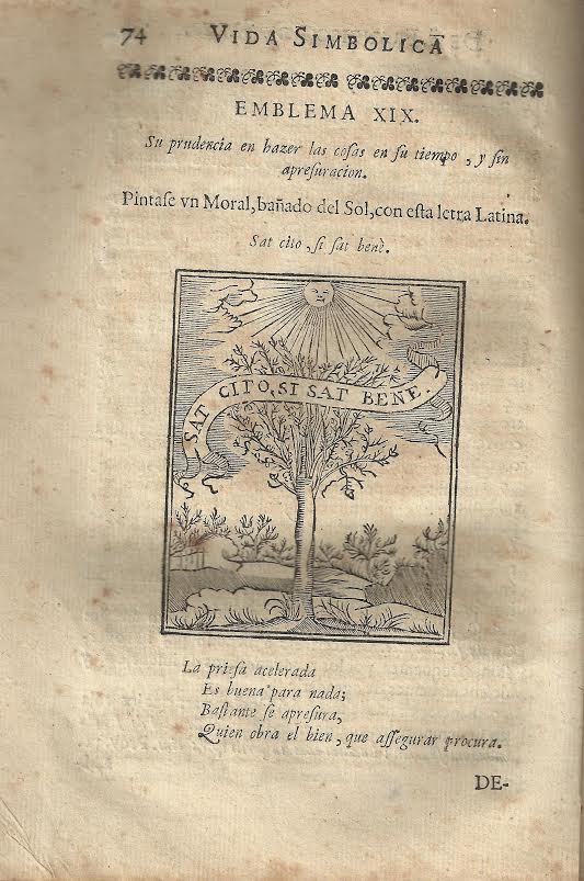 Foto 2 de 3 del artículo ««Vida simbólica del glorioso S. Francisco de Sales» (1688)»