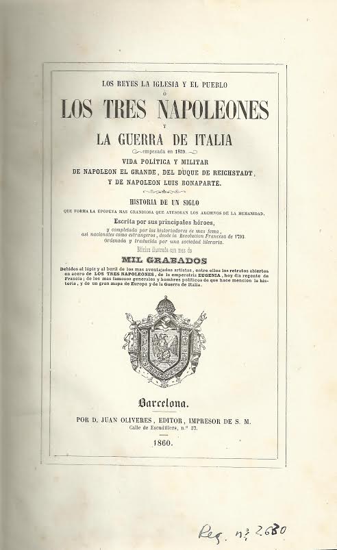 Foto 2 de 3 del artículo ««Los Reyes, la Iglesia y el Pueblo o Los Tres Napoleones y la guerra de Italia empezada…»