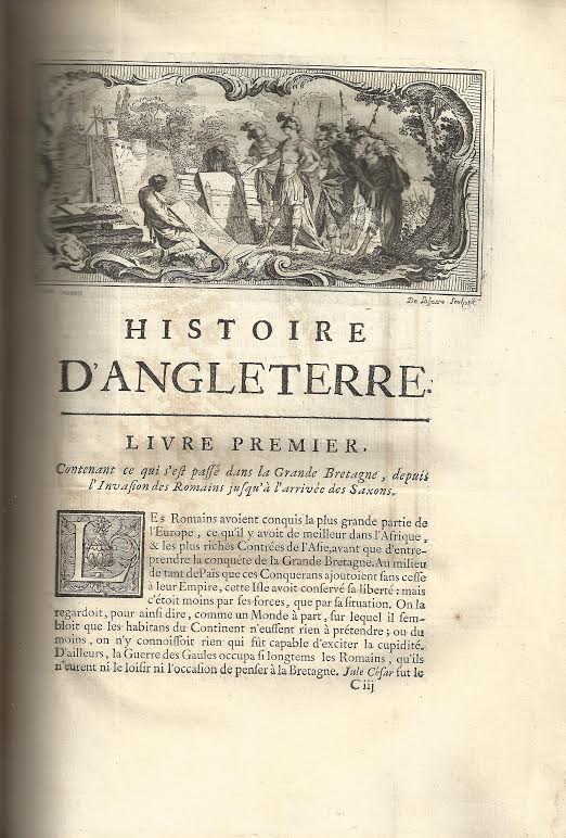 Foto 3 de 4 del artículo ««Histoire d´Angleterre» par M. Rapin de Thoyras (A La Haye, 1749)»