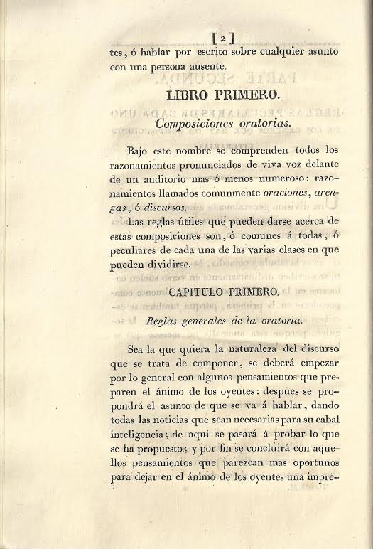 Foto 2 de 3 del artículo ««Arte de hablar en prosa y verso», por José Gómez Hermosilla (1826)»