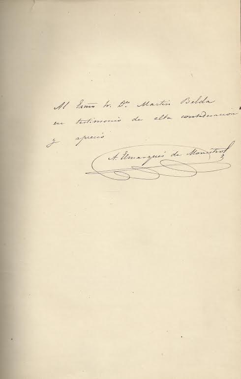 Foto 3 de 3 del artículo «Discurso de ingreso del marqués de Monistrol en la Real Academia de Bellas Artes de San…»