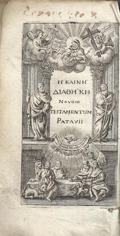 Foto 2 de 4 del artículo ««Nuevo Testamento», en griego, editado en Padua (Italia) en 1762»