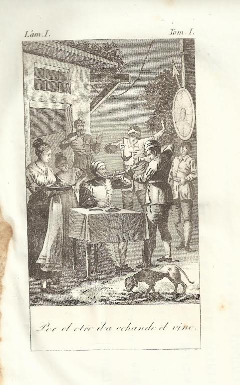 Foto 1 de 3 del artículo «El Quijote, en edición popular económica (1844), donado por Valera al Instituto-Colegio…»