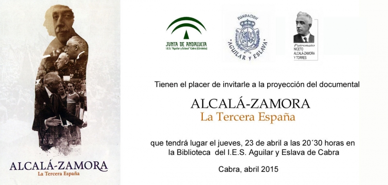 Foto 2 de 7 del artículo «Presentación y proyección del documental `Alcalá-Zamora. La Tercera España´»