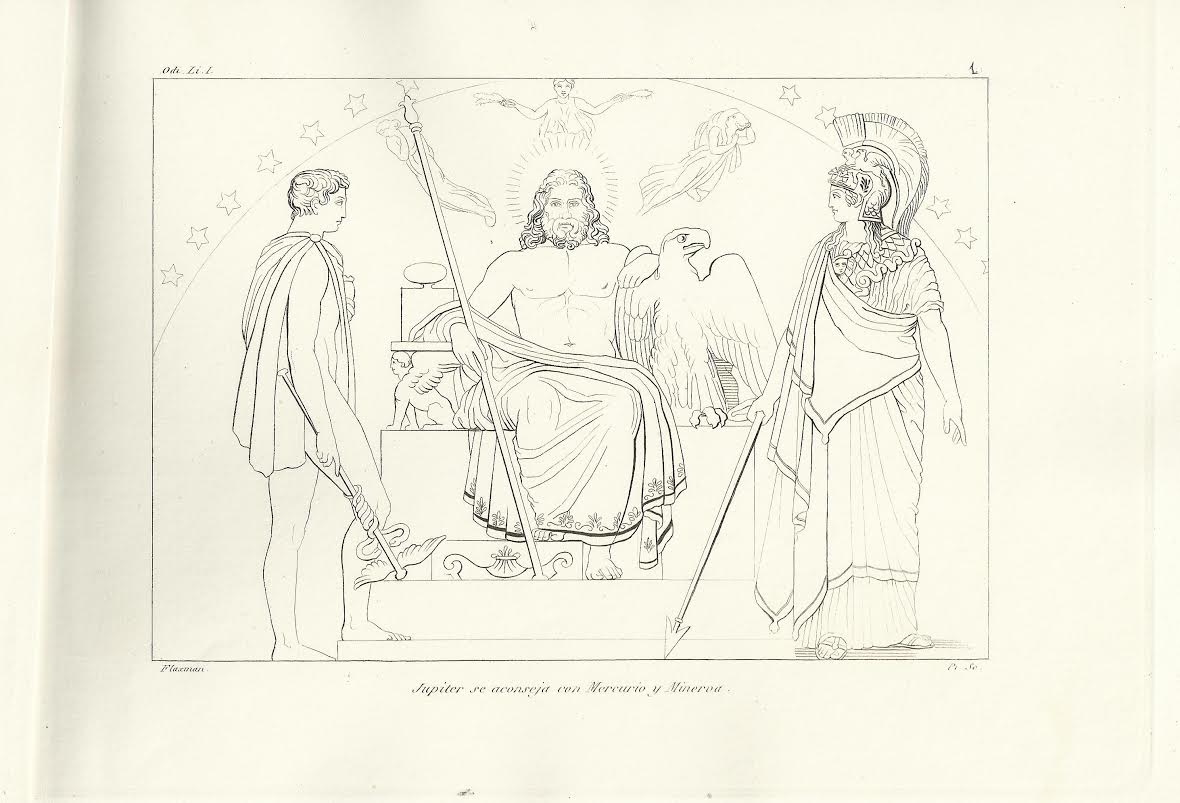 Foto 3 de 3 del artículo ««La Odisea» de Homero, grabada por J. Pi y Margall, tomada de John Flaxman (1861)»