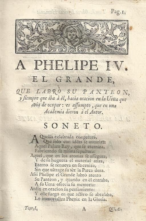Foto 2 de 4 del artículo ««Obras posthumas lyricas humanas» de Pérez de Montoro (1736)»