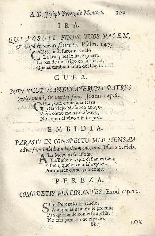 Foto 4 de 4 del artículo ««Obras posthumas lyricas humanas» de Pérez de Montoro (1736)»