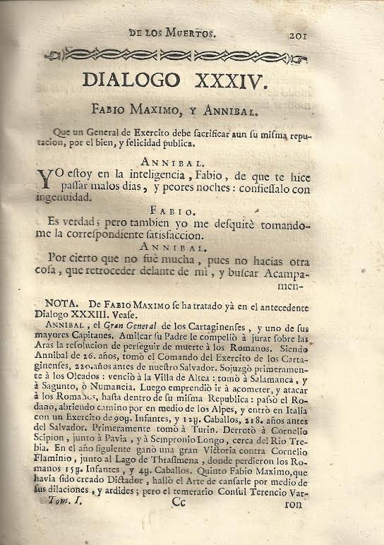 Foto 2 de 4 del artículo ««Diálogos de los muertos antiguos y modernos» de Fénelon (1759)»
