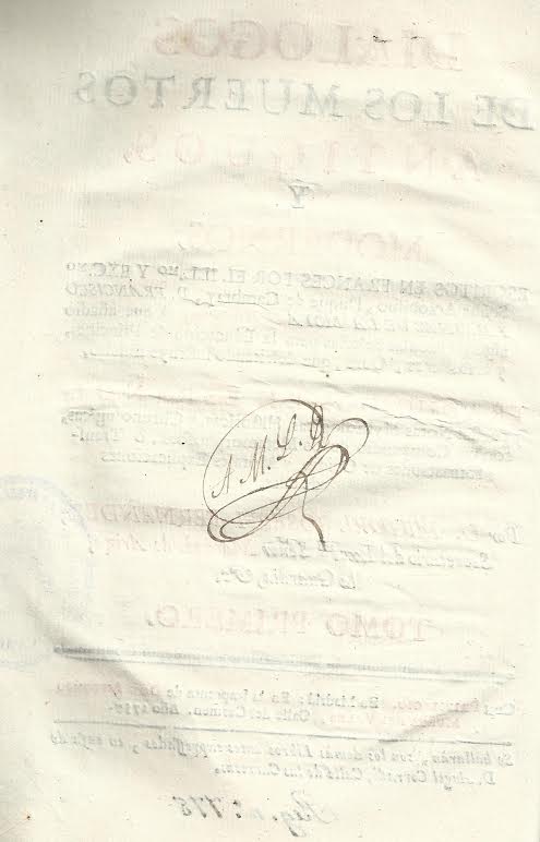 Foto 4 de 4 del artículo ««Diálogos de los muertos antiguos y modernos» de Fénelon (1759)»