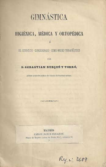 Foto 2 de 4 del artículo ««Gimnástica higiénica, médica y ortopédica» por Sebastián Busqué y Torró (1865)»
