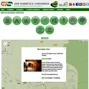 Foto del artículo «GDR Subbética incorpora a su mapa de recursos turísticos al Museo Aguilar y Eslava»
