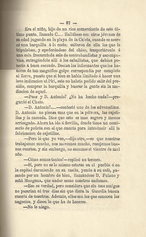 Foto 2 de 4 del artículo ««La Historia de un cautiverio: estudio de costumbres y tipos andaluces» de Francisco…»